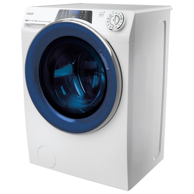Candy RP4476BWMUC8-1-S Lavatrice slim a carica frontale 7 kg 1400 Giri-min Classe A Bianco