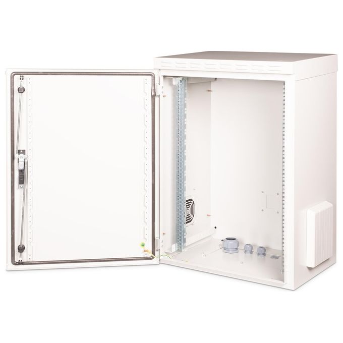 Digitus armadio rack 19'' per reti da esterno protezione ip55 16 unita' 600x450x891 mm (lxpxa)
