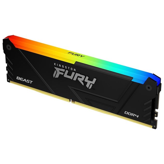 Kingston Technology KF436C17BB2A-8 FURY Beast Modulo Memoria 8 GB DDR4 3600 MT-s CL17 RGB colore Nero