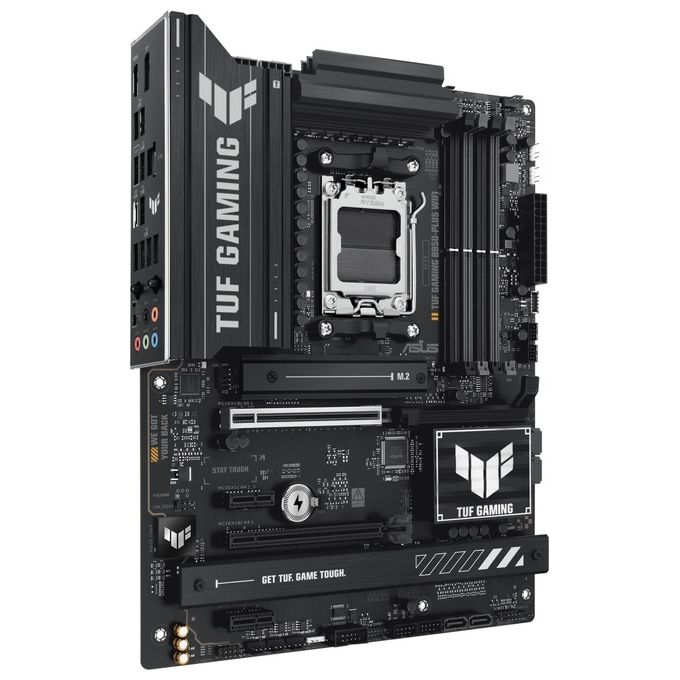Asus TUF GAMING B850-PLUS WIFI Scheda Madre ATX Socket AM5 DDR5 PCIe 5.0 Wi-Fi 7 Ethernet 2.5Gb USB-C 20Gbps colore Nero