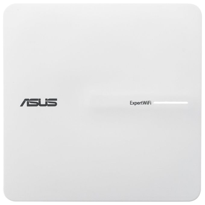 Asus EBA63 ExpertWiFi Access Point Wi-Fi 6 AX3000 Dual-Band PoE 2402 Mbit-s 512 MB RAM colore Bianco