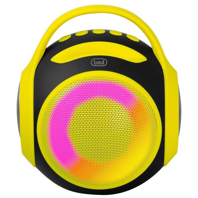 Trevi XR 8A 202 Altoparlante Portatile 20 W Bluetooth 5.3 TWS IPX5 MicroSD USB Type-C colore Giallo