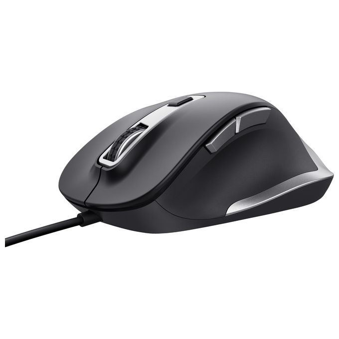 Trust Fyda Mouse Mano Destra Usb Tipo A Ottico 5000 Dpi