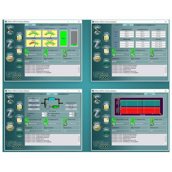 Digitus gruppo continuita' line interactive 600 va 360 watt