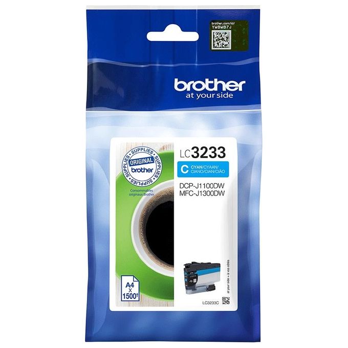 Brother LC-3233C Cartuccia d'Inchiostro Originale Ciano