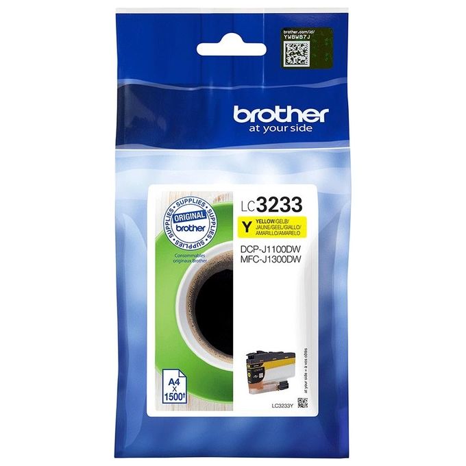Brother LC-3233Y Cartuccia d'Inchiostro Originale Giallo
