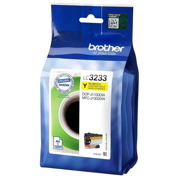 Brother LC-3233Y Cartuccia d'Inchiostro Originale Giallo