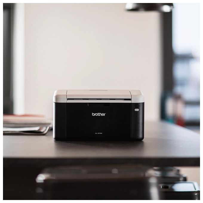 Brother HL-1212WVB Stampante Laser con 5 Toner 1k Inclusi A4 20ppm Usb Wi-Fi