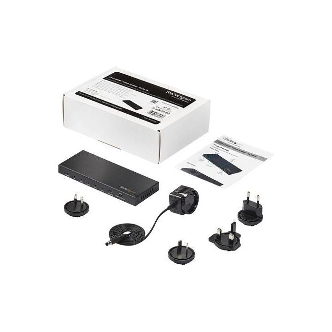 StarTech ST124HD202 Sdoppiatore Splitter Hdmi a 4 Porte 4K 60Hz Hdr
