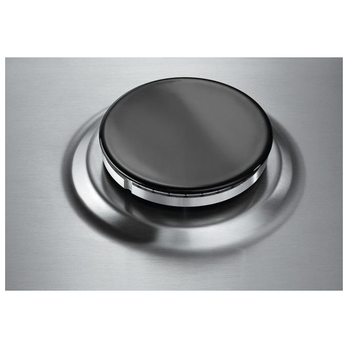 Electrolux EGS7534X Serie 300 Piano Cottura a Gas 5 Zone Bruciatore Tripla Corona 75 cm Acciaio Inox