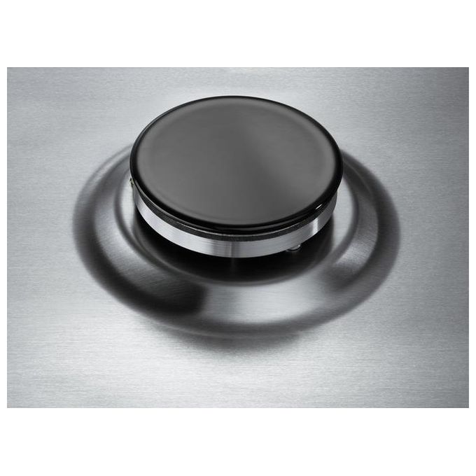 Electrolux EGS7534X Serie 300 Piano Cottura a Gas 5 Zone Bruciatore Tripla Corona 75 cm Acciaio Inox