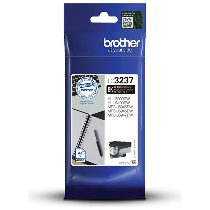 Brother LC-3237BK Cartuccia Originale Standard Nero