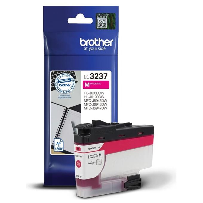 Brother LC-3237M Cartuccia d'Inchiostro Originale Magenta