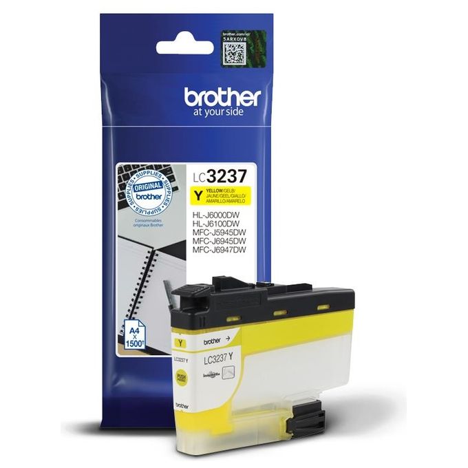 Brother LC-3237Y Cartuccia d'Inchiostro Originale Giallo