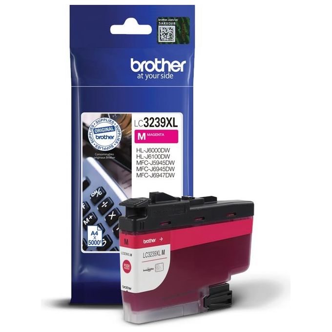 Brother LC-3239XLM Cartuccia Originale Alta Capacita' XL Magenta