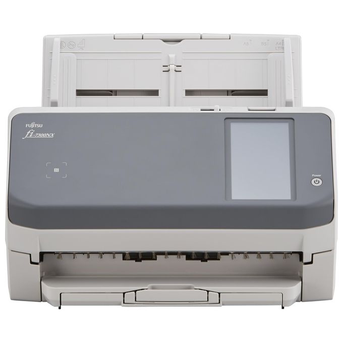 Fujitsu Fi-7300nx Scanner per Gruppi di Lavoro A4 Duplex Adf con Piano Usb 3.1 Gigabit Ethernet Led 60ppm 120ipm