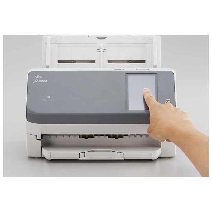 Fujitsu Fi-7300nx Scanner per Gruppi di Lavoro A4 Duplex Adf con Piano Usb 3.1 Gigabit Ethernet Led 60ppm 120ipm