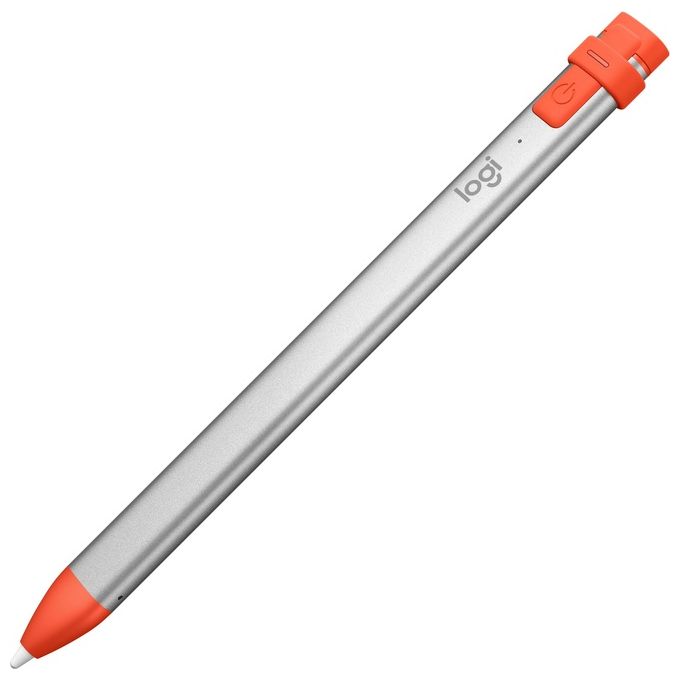 Logitech 914-000034 Crayon Penna Digitale Compatibile iPad Tecnologia Apple Pencil Integrata Fino a 7 5 Ore di Utilizzo Attivo colore Arancione
