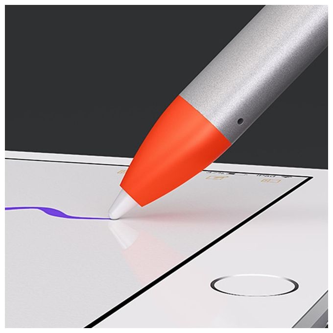 Logitech 914-000034 Crayon Penna Digitale Compatibile iPad Tecnologia Apple Pencil Integrata Fino a 7 5 Ore di Utilizzo Attivo colore Arancione