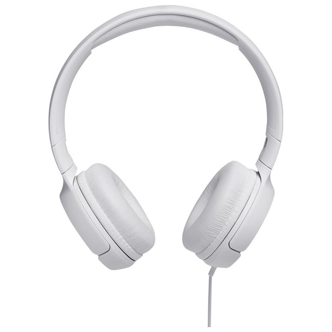 Jbl Tune 500 Cuffia a Padiglione Stereofonico con Microfono Bianco