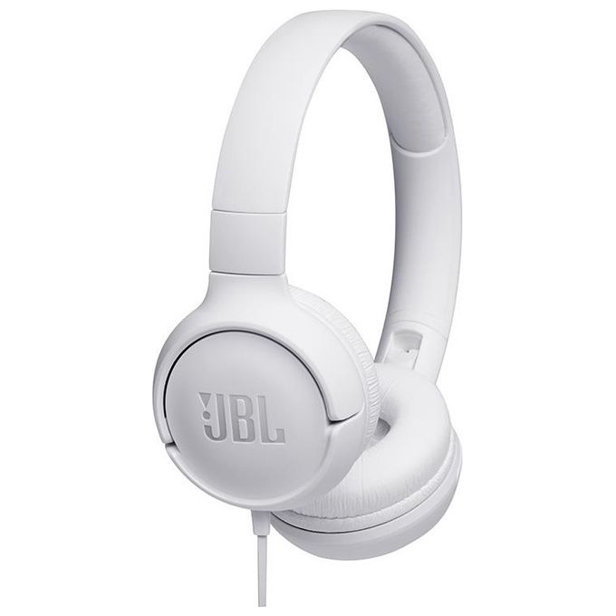 Jbl Tune 500 Cuffia a Padiglione Stereofonico con Microfono Bianco