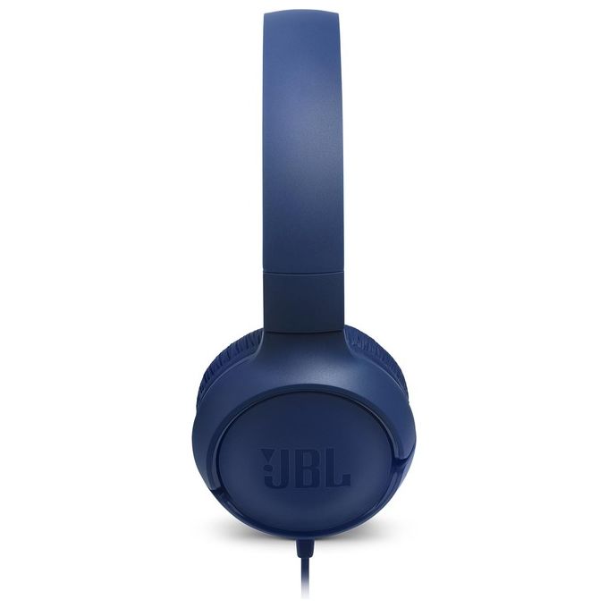 JBL Tune 500 Cuffia a Padiglione Stereofonico con Microfono Blu