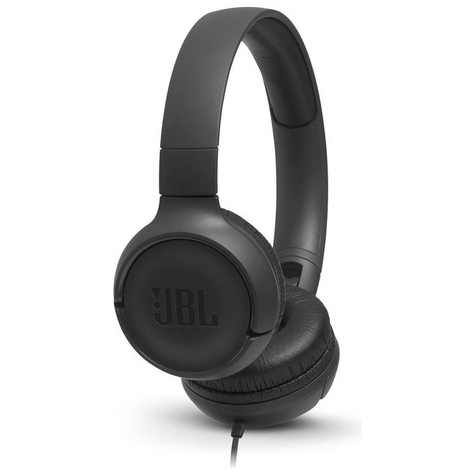 Jbl Tune 500 Cuffia a Padiglione Stereofonico con Microfono Nero