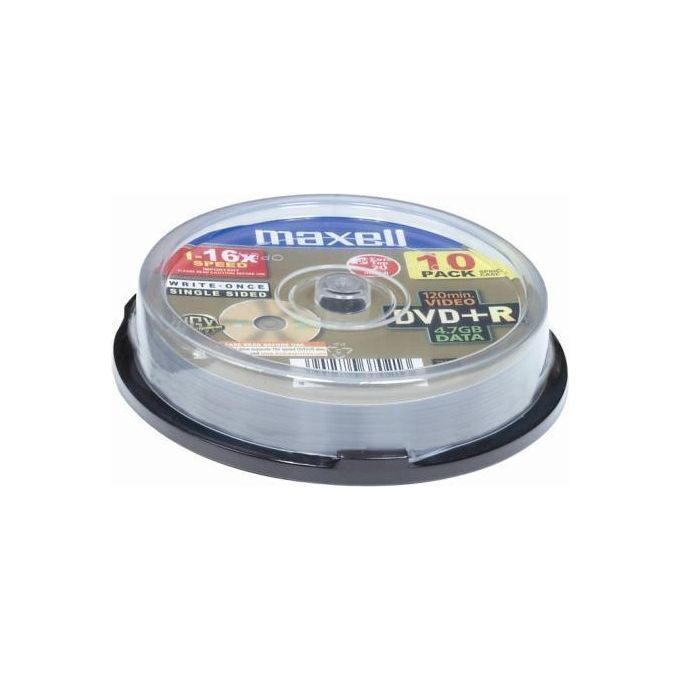 Maxell Dvd+R 4.7Gb 16X Campana 10 Pezzi
