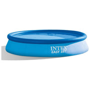 Intex Piscina Fuori Terra Easy Set 457x84 cm Rotonda Azzurra PVC Triplo Strato
