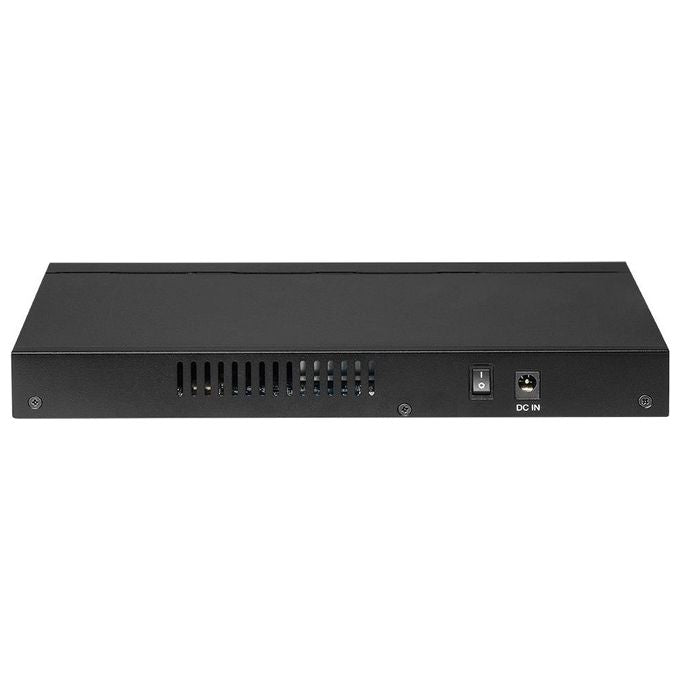 Edimax GS-3008P Switch di Rete Gestito 8 Porte Gigabit Ethernet con 4 Porte PoE+ Budget Totale 72W Supporto Long Range colore Nero