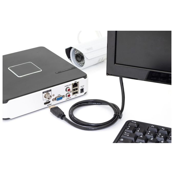 Assmann - Network hdmi high Speed Ethernet Cavo hdmi Cavo- 50m-ethernet-4k-60p