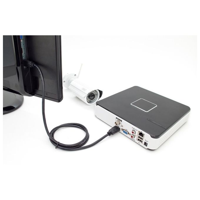 Assmann - Network hdmi high Speed Ethernet Cavo hdmi Cavo- 50m-ethernet-4k-60p