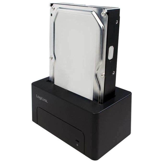 LogiLink Docking Station Usb 3.1 gen 2 per Hdd-Ssd 2,5'' e 3,5'' Sata