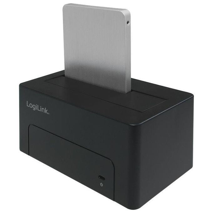 LogiLink Docking Station Usb 3.1 gen 2 per Hdd-Ssd 2,5'' e 3,5'' Sata