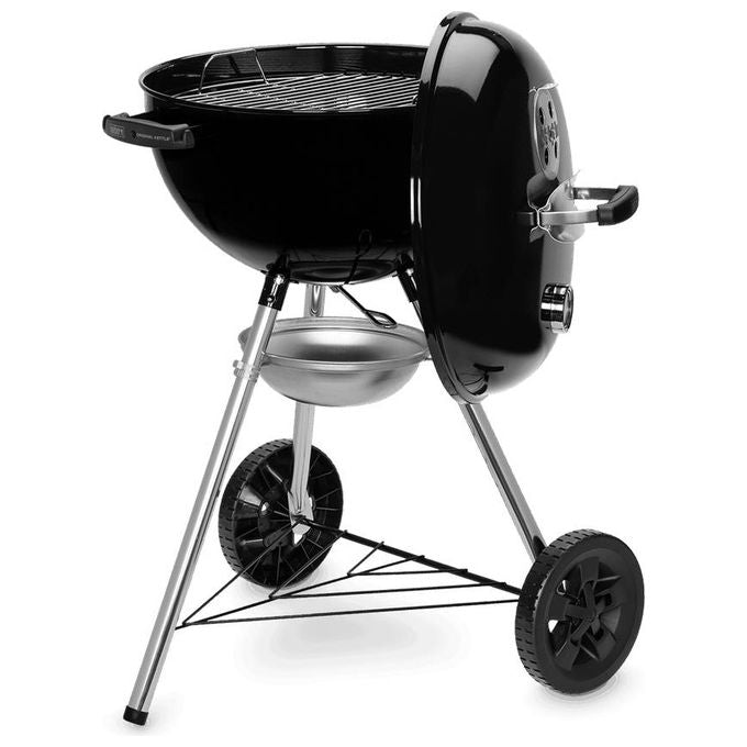 Weber E-4710 Barbecue a Carbone Original Kettle con Carrello Nero-Argento