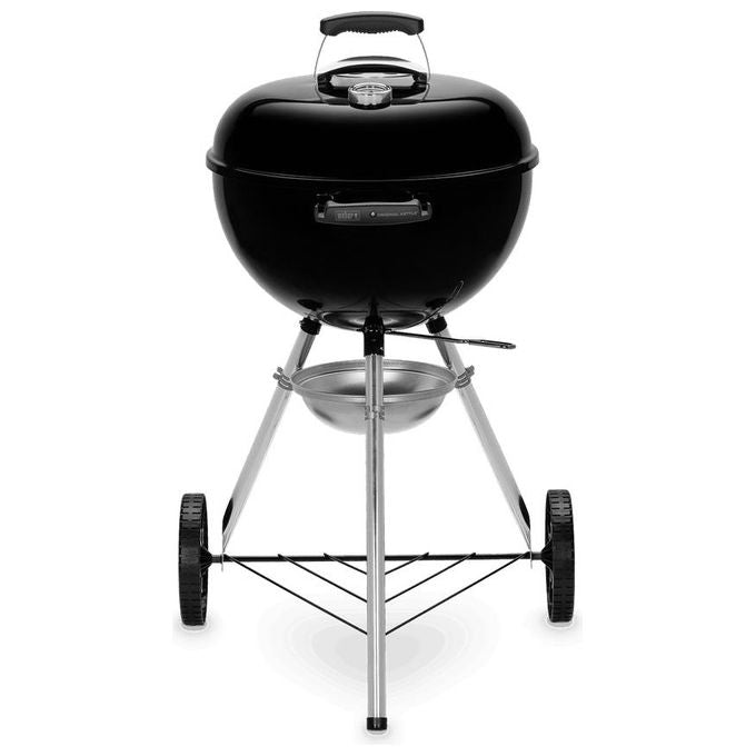 Weber E-4710 Barbecue a Carbone Original Kettle con Carrello Nero-Argento
