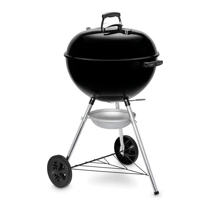 Weber E-5710 Barbecue a Carbone Original Kettle Antracite con Carrello Nero-Argento