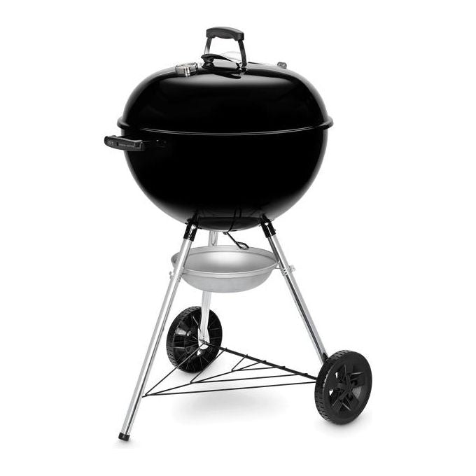 Weber E-5710 Barbecue a Carbone Original Kettle Antracite con Carrello Nero-Argento