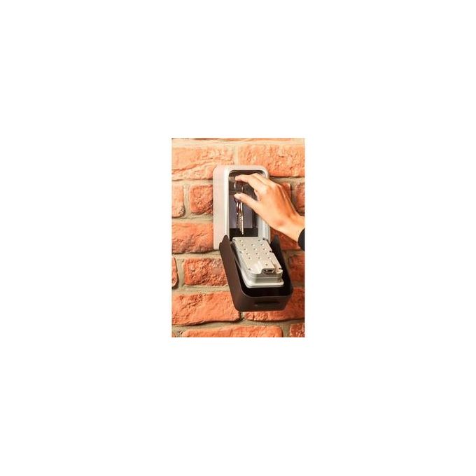 Master Lock 5426EURD Cassetta Portachiavi Certificata con Combinazione Programmabile 16000 Codici Possibili Materiale in Zinco Resistente agli Agenti Atmosferici colore Nero