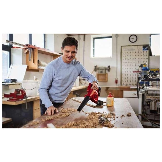 Einhell Soffiatore A Batteria TE-CB 18-78 Li Potente e Versatile per Giardino Officina e Cantiere Ideale per Fai-da-Te