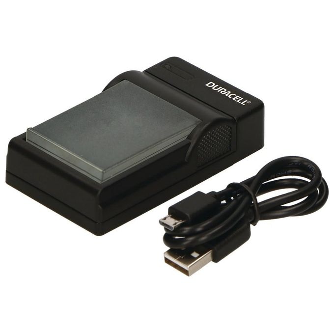 Duracell Caricabatterie con Cavo Usb per LP-E17-LP-E19