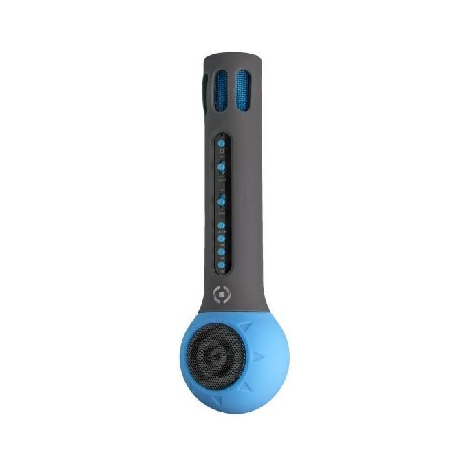Celly Microfono Karaoke Festival Blu Bluetooth