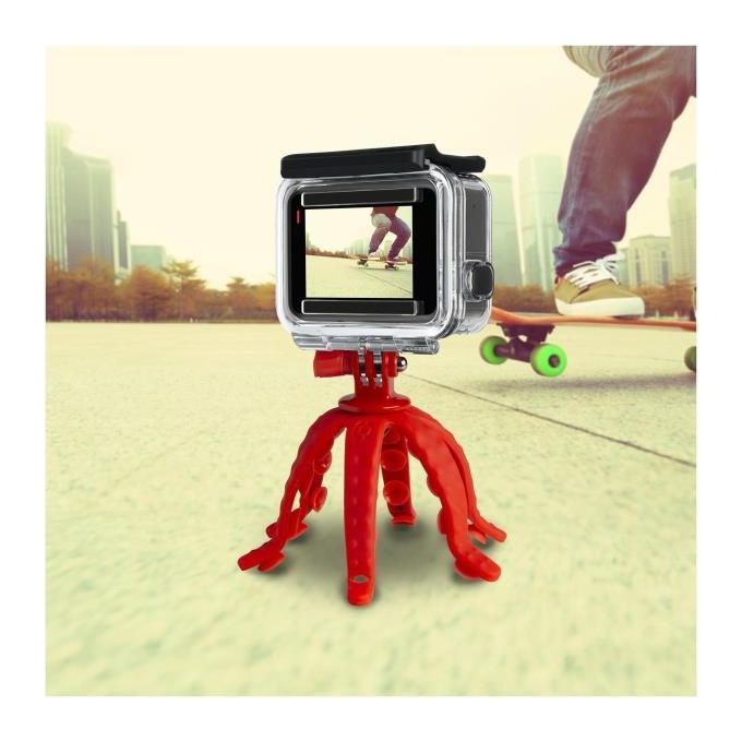 Celly Squiddy Supporto Flessibile per Smartphone Universale Rosso