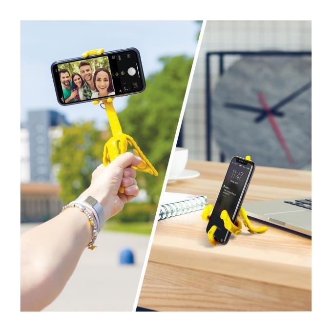 Celly Flexible Mini Treppiedi Giallo