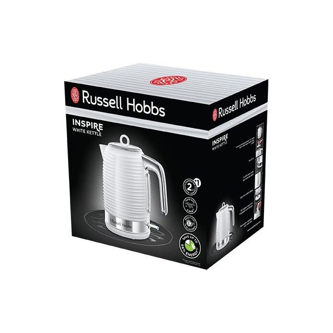 Russel Hobbs Bollitore Elettrico Inspire Bianco