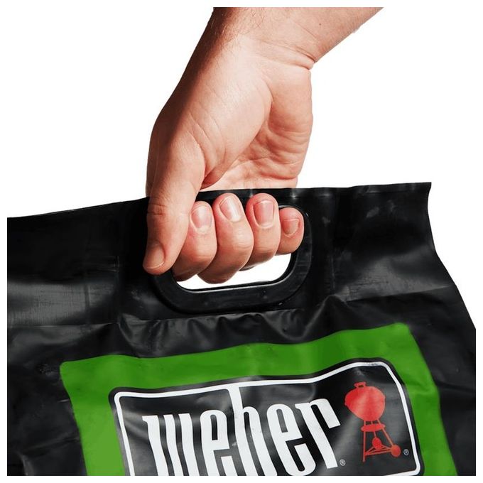 Weber Bricchetti a Base di Cocco 8Kg Nero