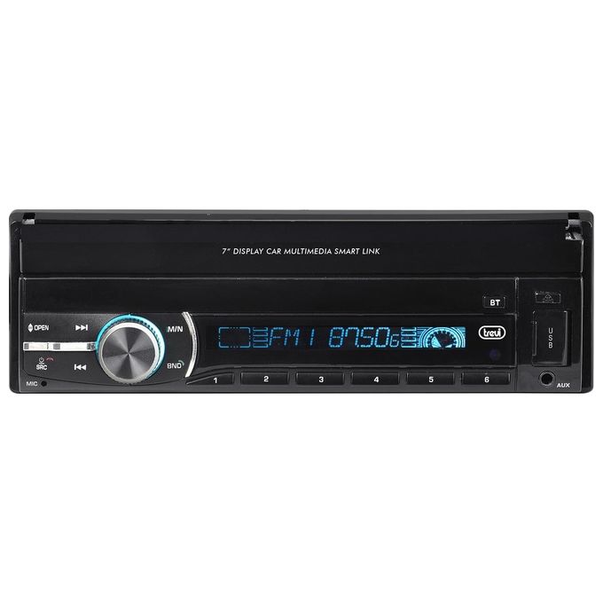 Trevi MDV 6380 DAB Autoradio Display Touch 7'' Sintonizzatore DAB DAB+ FM RDS Android Mirror Link Bluetooth 200W