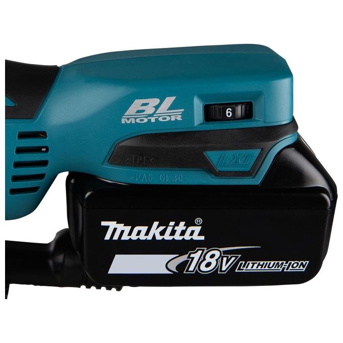 Makita DJV181RTJ Seghetto Alternativo a Batteria 18V con 2 Batterie 5,0 Ah e Valigetta Makpac colore Nero