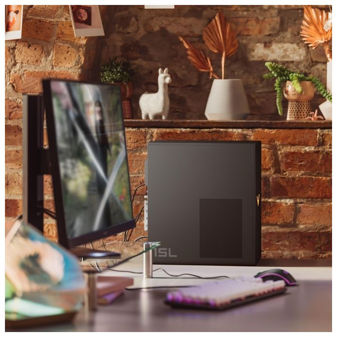 HP A74VJEA Victus by HP 15L PC Desktop Intel Core i7-14700F 32 GB DDR4-SDRAM 512 GB SSD NVIDIA GeForce RTX 4060 Ti Windows 11 Home colore Nero
