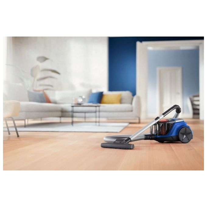 Philips XB2123-09 Serie 2000 Aspirapolvere a cilindro senza sacco PowerCyclone 4 1,3 L 850 W 77 dB colore Blu